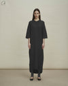 SWAYING 24 Autumn and Winter Seamless Strong Shrink Long Sleeve Dress SW-SW24AW2L13-SH Dark Gray SW-SW24AW2L12